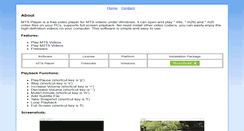 Desktop Screenshot of mtsplayer.com